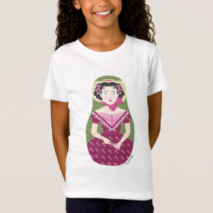 Engelska Ro Matryoshka Girls' T-Shirt