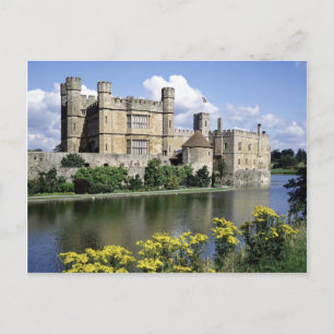 Engelska scener, Leeds Castle, Kent Vykort