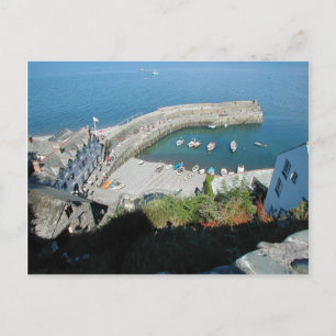 Engelska Scenes, Clovelly, Devon Vykort