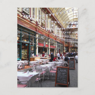 Engelska Scenes, Leadenhall market, London Vykort