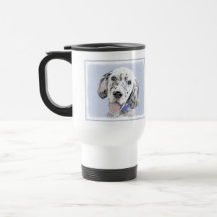 Engelska Setter Blue Belton Painting Hund Art Resemugg