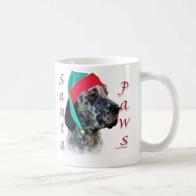 Engelska Setter Santa Tassar Kaffemugg (Höger)