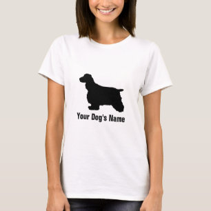 Engelska skämmer bort スパニエル för ・ för コッカー för tee shirt