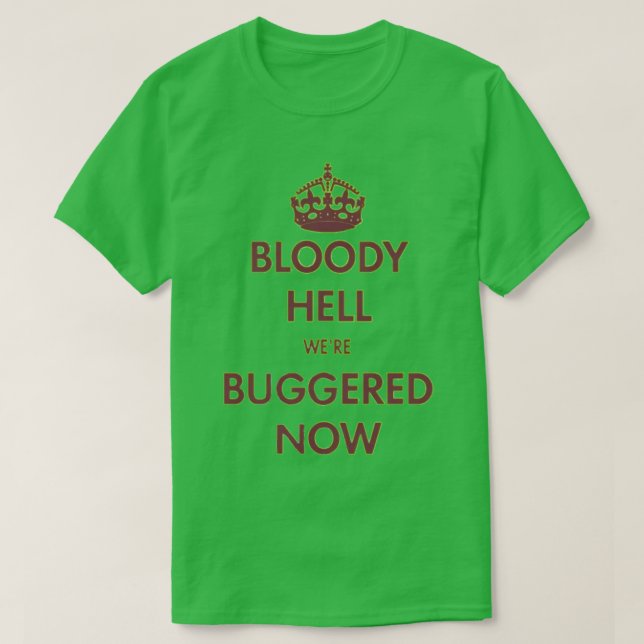Engelska Slang T Shirt (Design framsida)