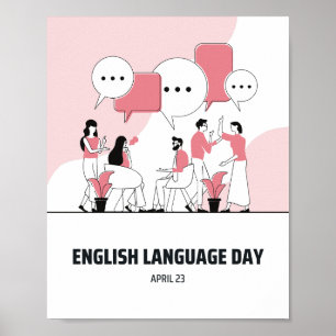 Engelska språkdagen poster