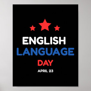 Engelska språkdagen poster
