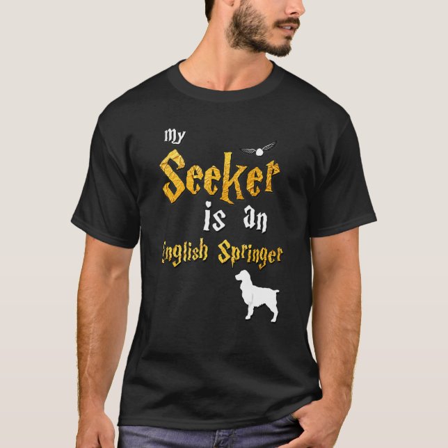 Engelska Springer English Springer 2 T Shirt (Framsida)