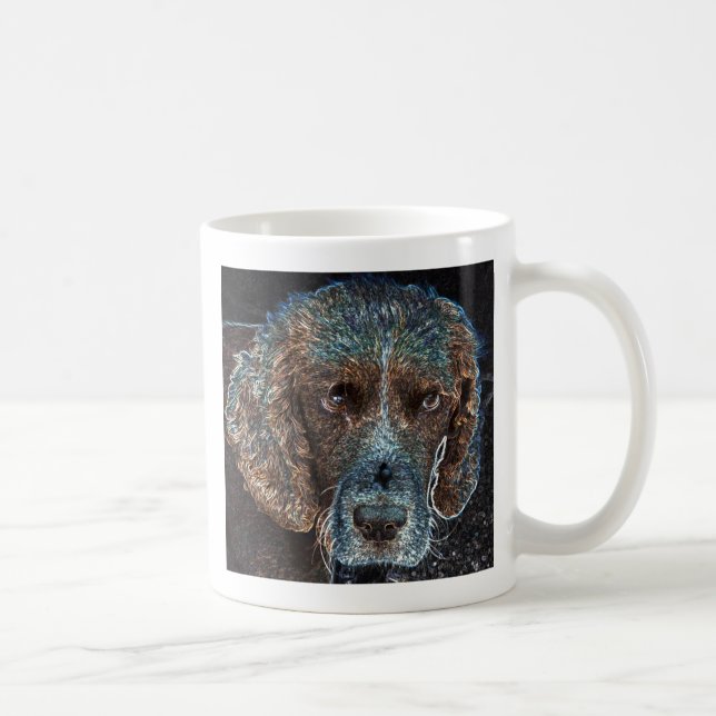 Engelska Springer Kaffemugg (Höger)