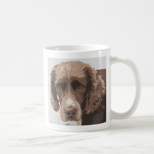 Engelska Springer Kaffemugg (Höger)