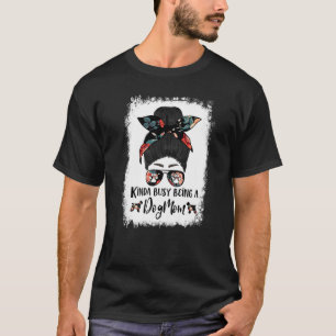 Engelska Springer Kinda Busy som är ett Hund Messy T Shirt