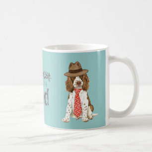 Engelska Springer Pappa Kaffemugg