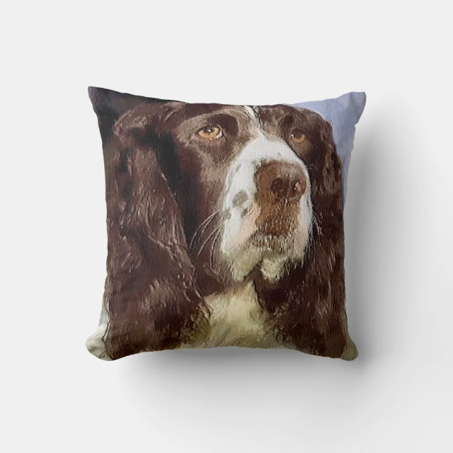 Engelska Springer Spain Art Kudde (Framsida)