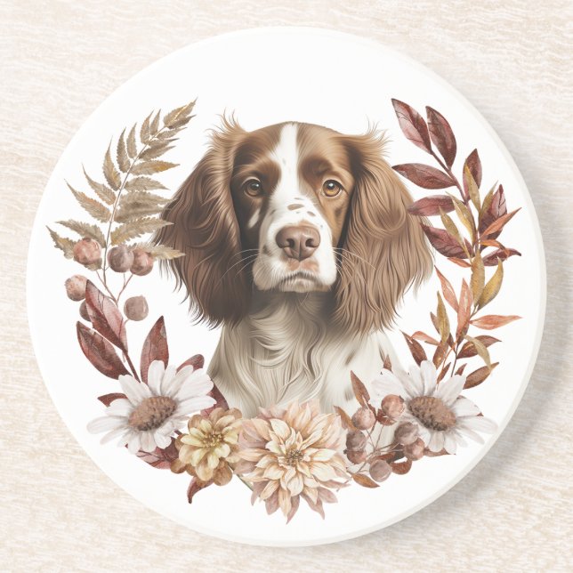 Engelska Springer Spain Hund Autumn WAN Underlägg (Framsidan)