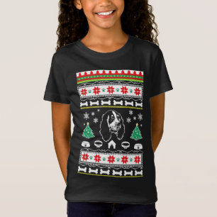 Engelska Springer spanel Älskare Ugly Julafton Swe T Shirt