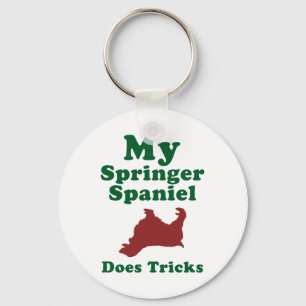 Engelska Springer spanel Nyckelring