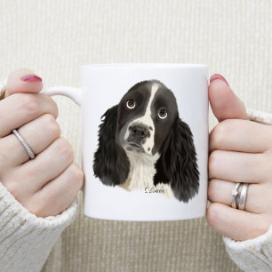 Engelska Springer spanel Puppy Kaffemugg