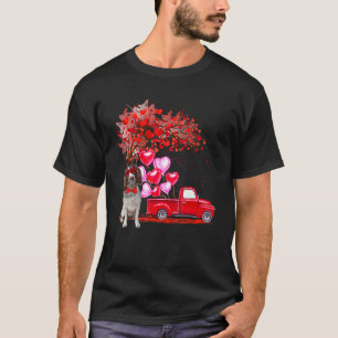 Engelska Springer spanel Sunglasses Hearts Träd Tr T Shirt