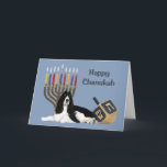 Engelska Springer-spanelen Chanukah Card Menorah D Helgkort<br><div class="desc">Att minnas familj och vänner under Chanukah-säsongen är ett underbart sätt att få behålla i kontakt med de människor du kärlek och bryr dig om. Jag skapat dessa hund Chanukah-kort med kärlek och omsorg, och jag är säker på att alla som kärlek hundar är glada över att få dem. Du...</div>