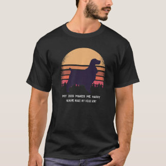Engelska Springer Spaniel Hund aveln 44 T Shirt