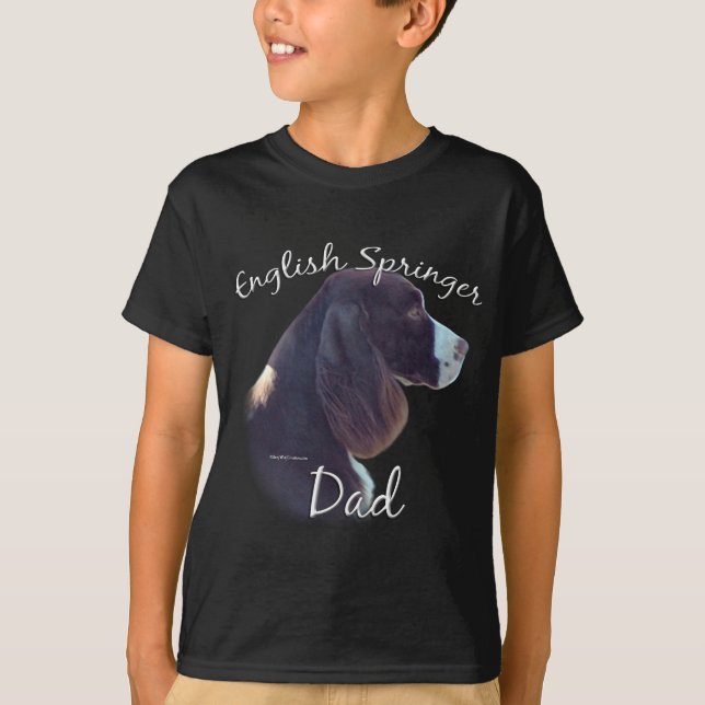 Engelska Springer Spaniel Pappa 2 Tröja (Framsida)