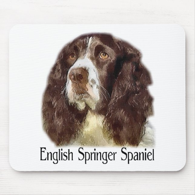Engelska Springer Spansk Art-presenter Musmatta (Framsidan)