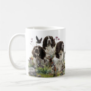 Engelska Springer Spanska;Art Kaffemugg