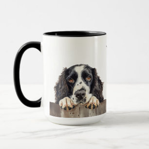Engelska Springer Spanska Hund Mugg