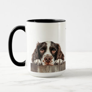 Engelska Springer Spanska Hund Mugg