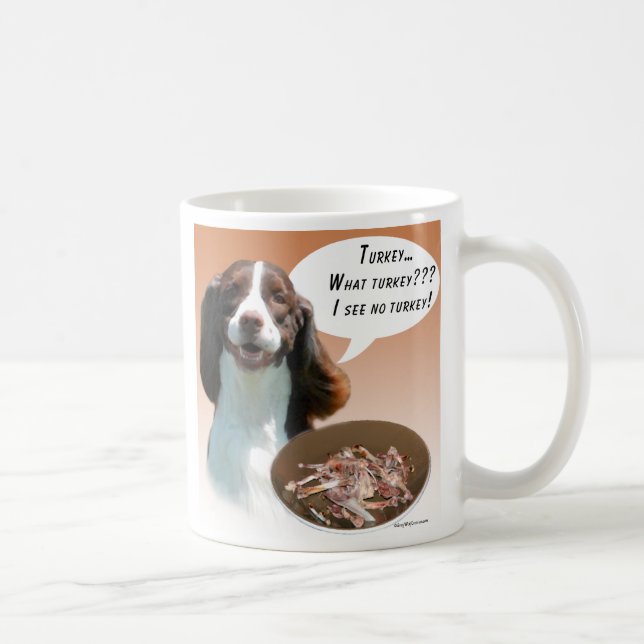 Engelska Springer Spanska Turkiet Kaffemugg (Höger)