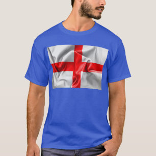 Engelska St Georges Kor Flagga T-shirt