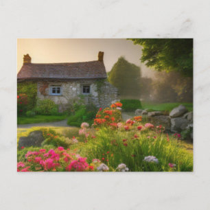 ENGELSKA STONE COTTAGE POSTCARDS VYKORT