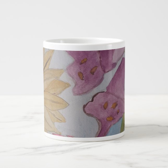Engelska stugan Garden Large Mugg Jumbo Mugg (Framsidan)