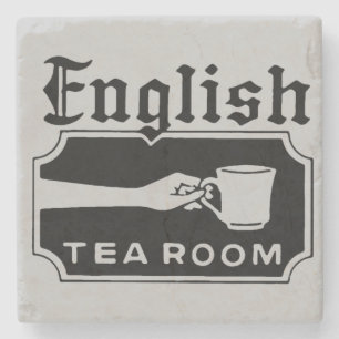 Engelska Tea Room Underlägg Sten