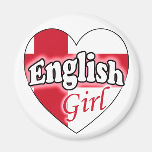 Engelska tjejen magnet