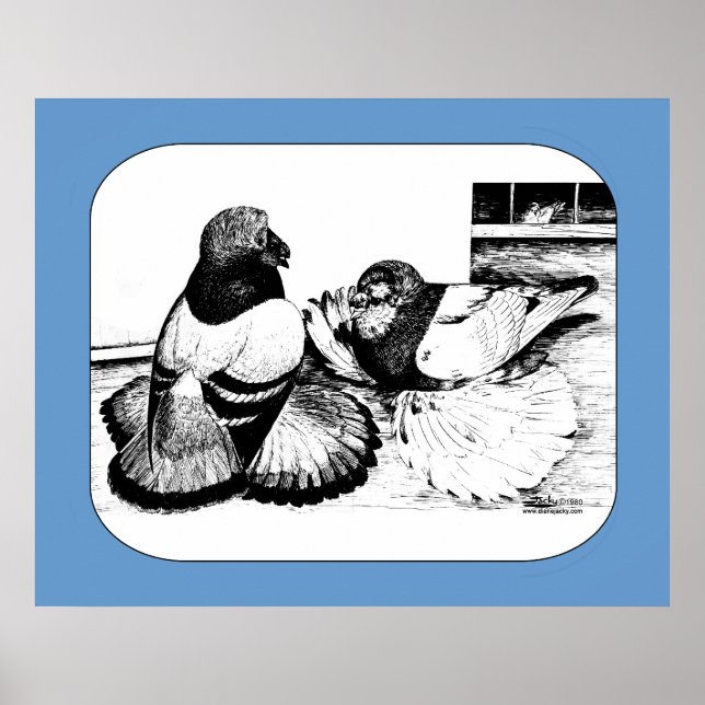 Engelska trumpeters poster (Framsidan)