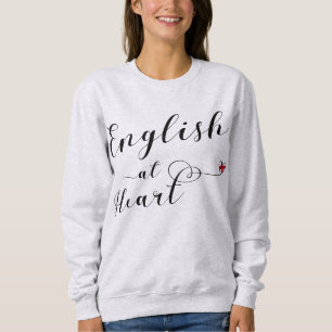 Engelska Vid Heart Sweatshirt, England Tee