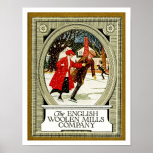 Engelska Woolen Mills Company Poster