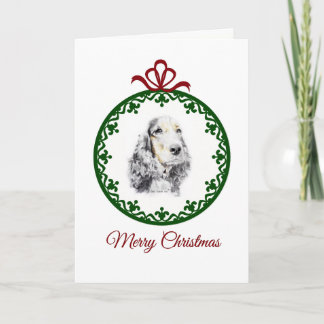 EngelskacockerspanielSpaniel Helgkort