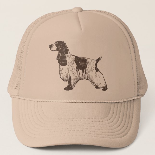 EngelskacockerspanielSpaniel Truckerkeps (Framsida)