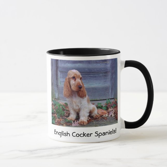 EngelskacockerspanielSpaniels Mugg (Höger)