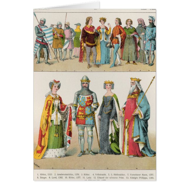 Engelskaklänning Hälsningskort (Framsidan)