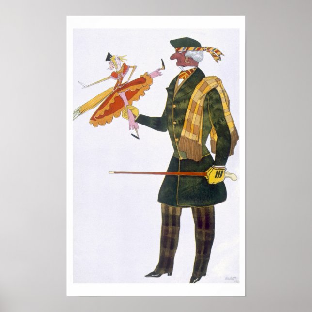 Engelskmans kostym, från La Boutique Fanta Poster (Framsidan)