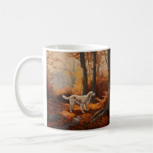 Engelskt brev i Höst löv Fall Inspire Kaffemugg