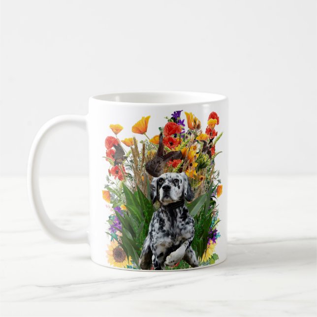 Engelskt brev kaffemugg (Vänster)
