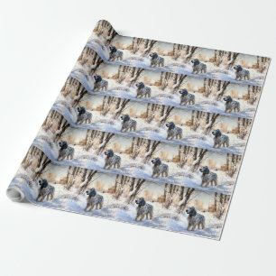 Engelskt brev Låt det snöa jul Presentpapper