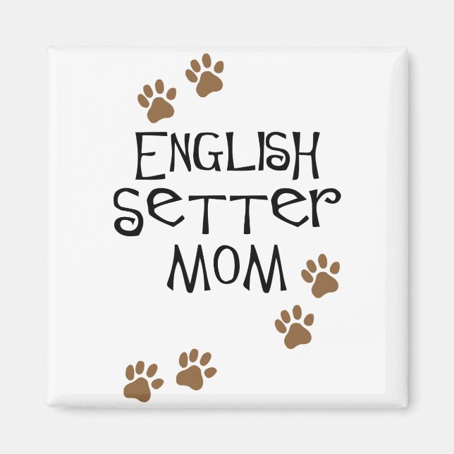 Engelskt brev Mamma Magnet (Framsidan)