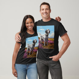 Engelskt brev på månen t shirt