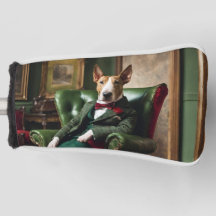 Engelskt Bull Terrier Golf Head Cover