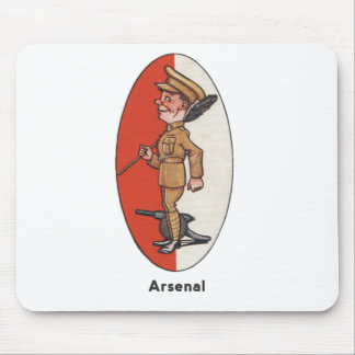 Engelskt fotbollslag - arsenal Mousepad Musmatta