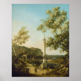 Engelskt landskap - Canaletto Fina konstaffischer Poster